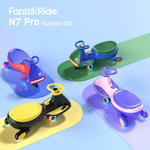 FanttikRide N7 Electric Wiggle Car with Pedal