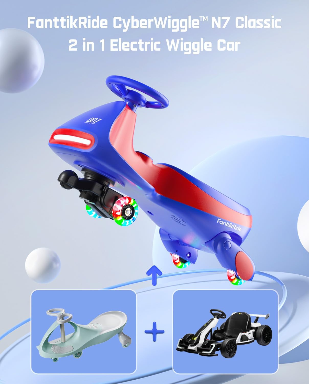 Electric Wiggle Car for Kids